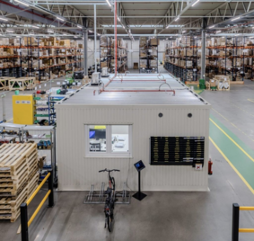 Genk: Rhenus modernise ses installations logistiques avec des unités modulaires sur mesure