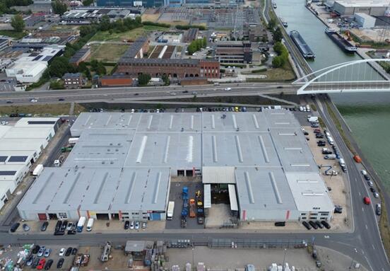 For Rent: Office and warehouse — Vaartkaai, Antwerp